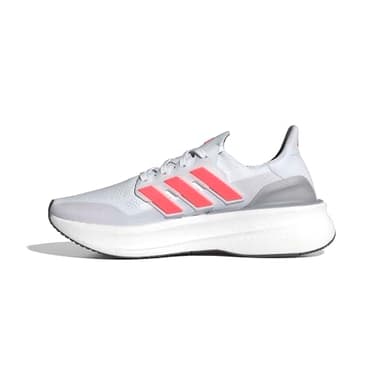 Adidas Men's Ultraboost 5, White/Solar Red/Halo Silver, 7