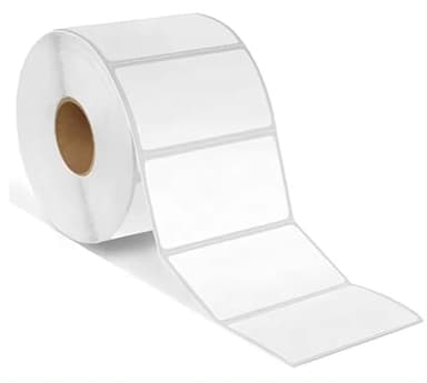 Direct Thermal 2" x 1" Barcode Labels - Roll of 1,000 Thermal Labels (Commercial Grade) Amazon FBA
