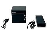 Tekswamp Toast TP200 Flex POS Thermal Receipt Point of Sale Printer LAN Ethernet USB, Bundle with AC Adapter
