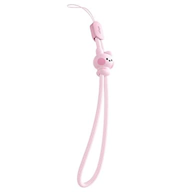 elago | LINE FRIENDS BT21 [OFFICIAL MERCHANDISE] Lanyard Wrist Strap, phone charm, keychain - Anti Drop, Extra Security, Adjustable Button, widely Applicable (COOKY)