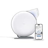 IQAir Atem Desk Air Purifier for Home, Office, Desktop, Small Room up to 150 sq ft, HyperHEPA Filter for Bacteria, Viruses, Allergens, Pets, Asthma, Pollen, Dust, Swiss Design, Made in Germany, White