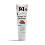 365 By Whole Foods Market, Kid's Fluoride-Free Strawberry Toothpaste, 4.2 Ounce