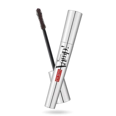 Pupa Milano Vamp! Exceptional Volume Mascara - Exaggerated Lashes with Oversize Volume - Revolutionary in Performance and Formula - Creamy Texture with a Restructuring Effect - 100 Black - 0.183 Oz