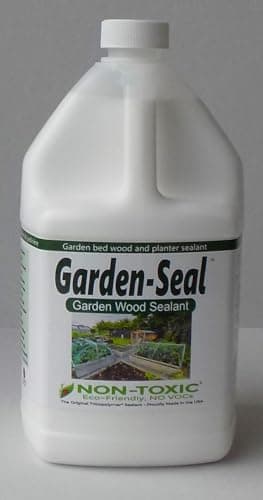 Garden-Seal Non-Toxic Wood Sealant for Garden Beds, Raised Beds, Trellis, Clay Pots, and Tree Repair