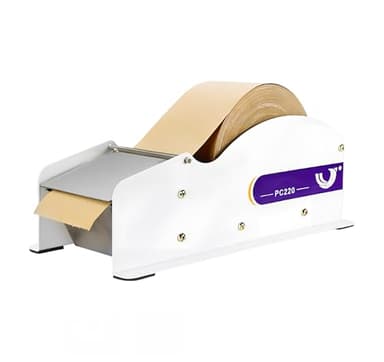 Water Activated Tape Dispenser, Stainless Steel Manual Tape Dispenser, Width Adjustable 0.98-3.54", Heavy Duty Kraft Gum Packing Tape Dispenser
