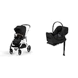 Cybex Gazelle S/Cloud G Lux Travel System - Moon Black