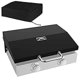 Hinged Lid & Grill Cover for Blackstone 22" Table Top Griddle, Fit Blackstone 5011 Hard Cover, Black
