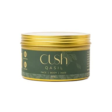 Cush Qasil 100% Pure & Lab Tested Organic Qasil | Deep Cleansing | Brightens | Minimizes Pores | Reduces Acne | Evens Skin Tone | Natural Soap for Beard & Hair Mask, somalia Powder