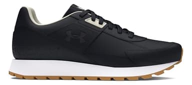 Under Armour Womens Essential Runner Black/White Quartz/Black 8.5 Medium