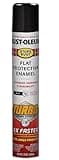 Rust-Oleum 376298 Stops Rust Turbo Spray System Spray Paint, 24 oz, Flat Black