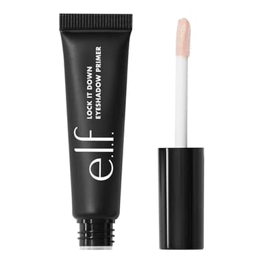 e.l.f. Lock It Down Eyeshadow Primer, Smooth Creamy Eye Makeup Primer For Long-Lasting Eyeshadow, Intensifies Color, Helps Prevent Creasing, Vegan & Cruelty-Free