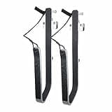 SurfStow SUPRax 50053 Square Rail Pontoon Boat Mount Single Board | Stand-Up Paddle Board Rack | SUP Board Storage | Pontoon Boat Accessories | Metallic | 26 x 11 x 4 inches