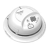 FIRST ALERT SC9120B Corded Electric Combination Alarm with Adapter Plugs for Easy Replacement