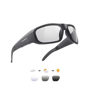 OhO sunshine Smart Glasses, Polarized Sunglasses with Bluetooth Speaker, Athletic/Outdoor UV Protection and Voice Control