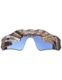 Vonxyz Lenses Replacement for Oakley Radar EV Path OO9208 Sunglass - Chrome MirrorCoat Polarized