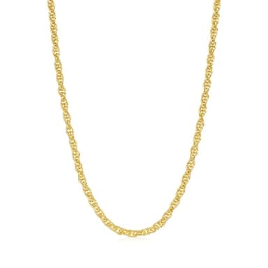 CHOW SANG SANG 999.9 24K Pure Gold Minimalist Machinery Chain Necklace for Women 40cm 68279N Price-by-Weight 3.74g Gold