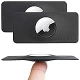 Elevation Lab TagVault™ AirTag Wallet Holder (2 Pack) - The Thinnest AirTag Wallet Card Insert | Flexible, Stays Hidden, Patent Pending