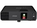 Epson Pro EX10000 3-Chip 3LCD Full HD 1080p (1) Wireless Laser Projector, 4,500 Lumens Color Brightness, 4,500 Lumens White Brightness, Miracast, 2 HDMI Ports, Built-in 16W Speaker, Laser Light Source
