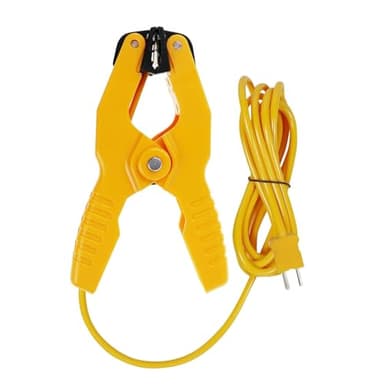 Temperature Clamp HVAC K-Type Thermocouple Thermometer Lead Probe Pipe Clamp Multimeter Sensor Jaw Clip Plumbing Clamp