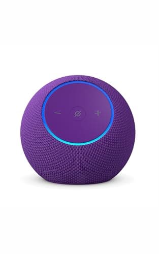Amazon Echo Dot Max (newest model), Alexa speaker with room-filling sound and nearly 3x bass, Great for living rooms and medium-sized spaces, Designed for Alexa+, Amethyst