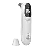 Ear Thermometers - Pet Ear Thermometer for Dogs | Cat and Dog Ear Temperature Monitor | Veterinary Thermometers | Double Mode Design Temperatures Monitor for Fast and Accurate Temperature Detection
