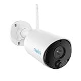 REOLINK 2K Security Camera Wireless Outdoor, 3MP Solar/Battery Powered Cameras for Home Security, Infrared Night Vision, 2.4GHz WiFi, Local Storage, AI Detection, No Subscription, Argus Eco-White