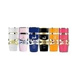 New Yara Collection 6 Piece Set Eau De Parfum Spray for Unisex (3.4 Ounce Pink Yara + 3.4 Ounce Yara Moi + 3.4 Ounce Yara Tous + 3.4 Ounce Yara Candy+ 3.4 ounce Asad + Asad Zanzibar