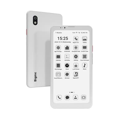 Bigme HiBreak Pro 6.13" ePaper E-Ink Phone with Fingerprint Unlock, NFC, 8GB+256GB, eBook Readers Android E Ink eReader Smart Phone with Android 14, 5G Dual SIM, 300PPI, Long Battery Life