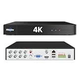 Hiseeu 4K 8 Channel DVR Security Digital Video Recorder Advanced 8MP DVR with Person Vehicle Detection for CCTV Security Camera,AHD/TVI/CVI/CVBS/IPC,Remote Access,No Monthly Fee,No Hard Drive