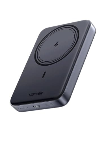 UGREEN Magnetic Power Bank,10,000mAh Wireless Portable Charger, PD 20W Fast Charging Battery Pack with USB-C for Magsafe, iPhone 17/17 Pro/17 Air/17 Pro Max/16/16 Pro/16 Pro Max, iPhone15/14/13 Series