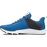 Under Armour Men's Charged Engage 2 Training Shoe, (406) Viral Blue/Downpour Gray/Phoenix Fire, 13, US