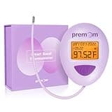 Premom Digital Basal Body Thermometer for Ovulation: Smart Fertility Tracker with Large Backlight, 60 Memory Recall, 1/100th Degree High Precision - Accurate BBT Temperature for Adults | EBT-380