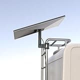 Koroao Starlink RV Mount Ladder Mount ,Clamp Mount for Starlink Standard Gen 3 with Installation Range 0.8-1.97” Pole Starlink V3 Mounting ,Suitable RV/Ladder/Pole/Rack/Roof Outdoor Portable Bracket