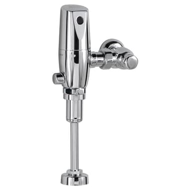 American Standard Flush Valve 6063051.002 Ultima Selectronic Touchless Urinal Flush Valve, Piston-Type, Battery, 1.0 GPF, Polished Chrome