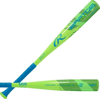 Rawlings | 2026 | Raptor Baseball Bat | USA T-Ball | 2 1/4" Barrel | 24" | -12