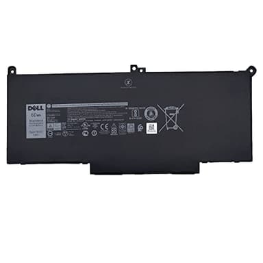 DELL F3YGT Battery for Dell Latitude 12 7280 7290 13 7380 7390 P29S002 14 7000 7480 7490 P73G002 Series P28S P28S001 P73G P73G002 Series F3YGT DM3WC DM6WC 2X39G KG7VF 451-BBYE 453-BBCF 7.6V 60Wh
