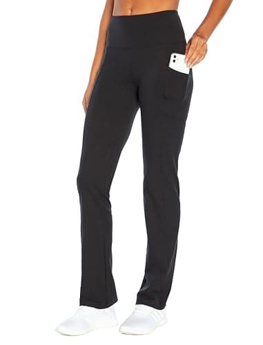 Marika Women's Eclipse Tummy Control Bootleg Pant, Black, Large