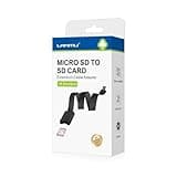 LANMU Micro SD to SD Card Extension Cable Adapter Flexible Extender Compatible with Ender 3 Pro/Ender 3/Ender 3 V2/Ender 5 Plus/5 Pro/CR-10S Pro/Anet A8 /Raspberry Pi (18.9in/48cm)