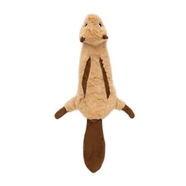 Best Pet Supplies Squeaky Dog Toys with Soft Durable Fabric for Small, Medium and Large Pets Interactive Toy for Indoor Play, Supports Active Biting and Play - Squirrel, Large