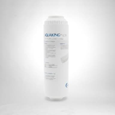 C Pure AQUAKING High Efficiency Water Filtration Replacement Cartridge Compatible with PSC10 9-3/4" | 25 Micron | 3 GPM | Scale, Taste & Odor Reduction for Ice & Coffee Machines