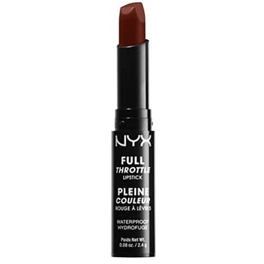 NYX Nyx cosmetics full throttle lipstick loaded