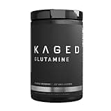 Kaged Muscle, L-Glutamine Powder 500 Gram, Vegan, Support Muscle Recovery, Post Workout, Glutamine, Banned-Substance Free, Unflavored, 100 Servings