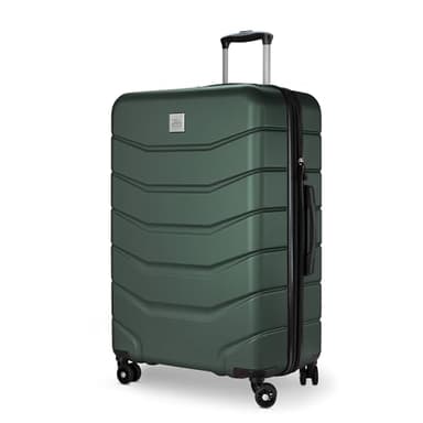 Skyway Luggage Silverton Hardside Collection – Lightweight Durable Suitcases with Wheels, Expandable Luggage for Travel Essentials with TSA Lock, 28-inch Large Checked, Thyme