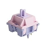 AKKO V3 Fairy Linear Silent Keyboard Switch for Mechanical Gaming Keyboard, 5-Pin 50gf Quiet Pre-Lubed Switches with Standard MX Structure (45pcs)