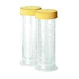 Medela Breast Milk Storage Bottles, 2.7 Ounce Containers, Leak Proof Lids, Breastmilk Freezer or Refrigerator Storage, Made Without BPA , 12 Count (Pack of 1 )