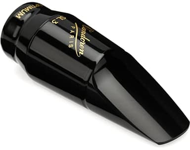 Vandoren SM701 SL3 Optimum Series Soprano Saxophone Mouthpiece,Black