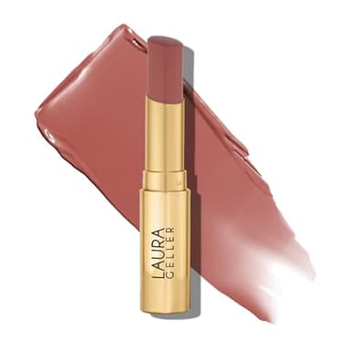LAURA GELLER NEW YORK Jelly Balm Moisturizing Tinted Lip Balm - A Latte Love - Hydrating Vitamin E - Semi-Shine Finish