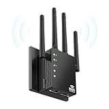 GEYILO WiFi Extender Signal Booster with Ethernet Port, Dual Band 5GHz/2.4GHz, Up to 12880 Sq. Ft Coverage, WiFi Range Extender for Home and Outdoors, 1200Mbps WiFi Booster