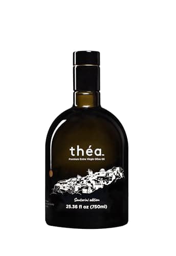 théa Premium Greek Extra Virgin Olive Oil (750ml) I NEW Harvest 2024/2025 I Koroneiki Variety I First Cold Pressed I Low Acidity I Unblended I Handpicked & Harvested in Kalamata, Greece I Kosher I Halal