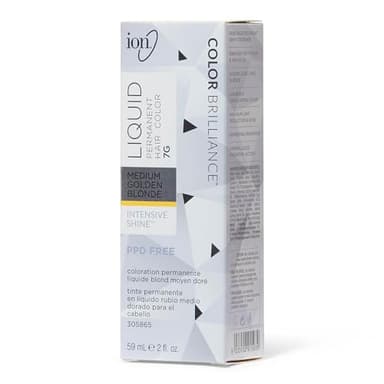 ion 7G Medium Golden Blonde Permanent Liquid Hair Color